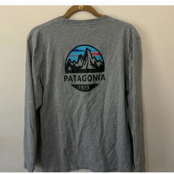 Patagonia Fitz Roy Scope Responsibili-Tee XL Long Sleeve T-Shirt EUC - Picture 4 of 7